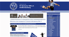 Desktop Screenshot of fc-germania-09.de